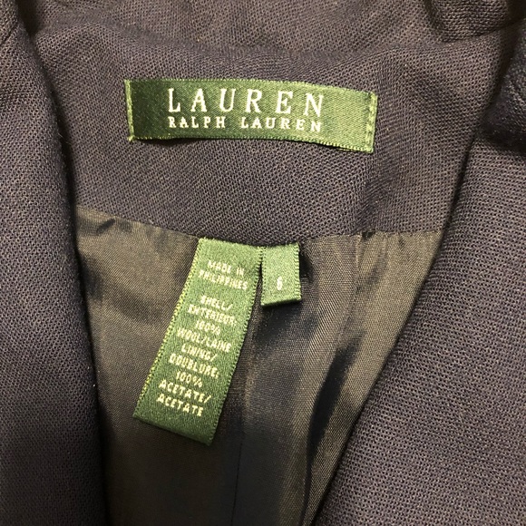 SOLD Ralph Lauren Vintage Navy Ladies’ Blazer - Picture 8 of 8